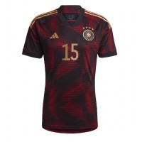Deutschland Niklas Sule #15 Auswärtstrikot WM 2022 Kurzarm